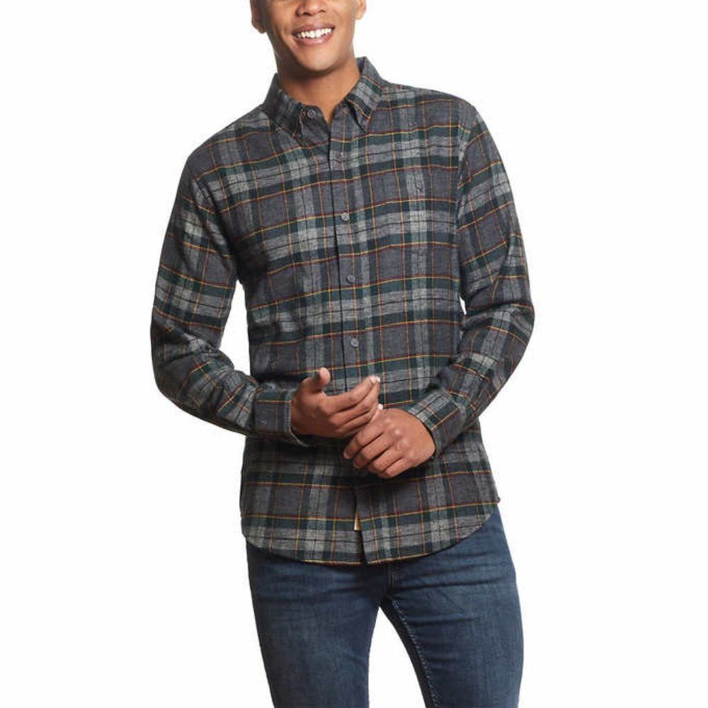 Weatherproof Vintage Men's Flannel Shirt - Picture 2 of 4